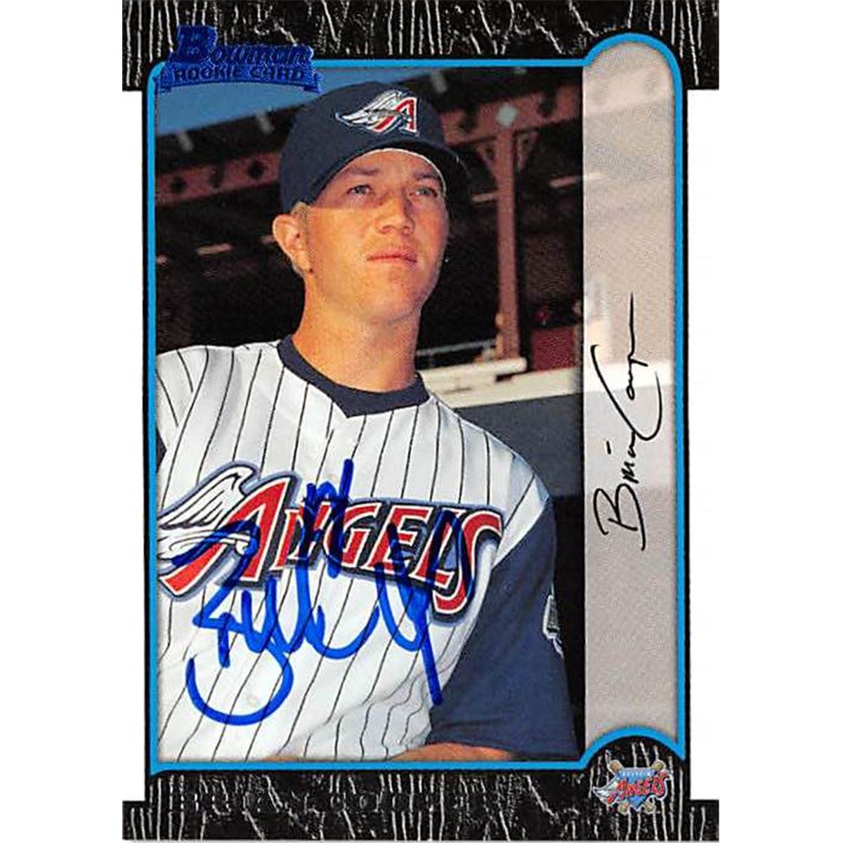 Picture of Autograph Warehouse 365625 Brian Cooper Autographed Baseball Card - 1999 Topps Bowman No. 422