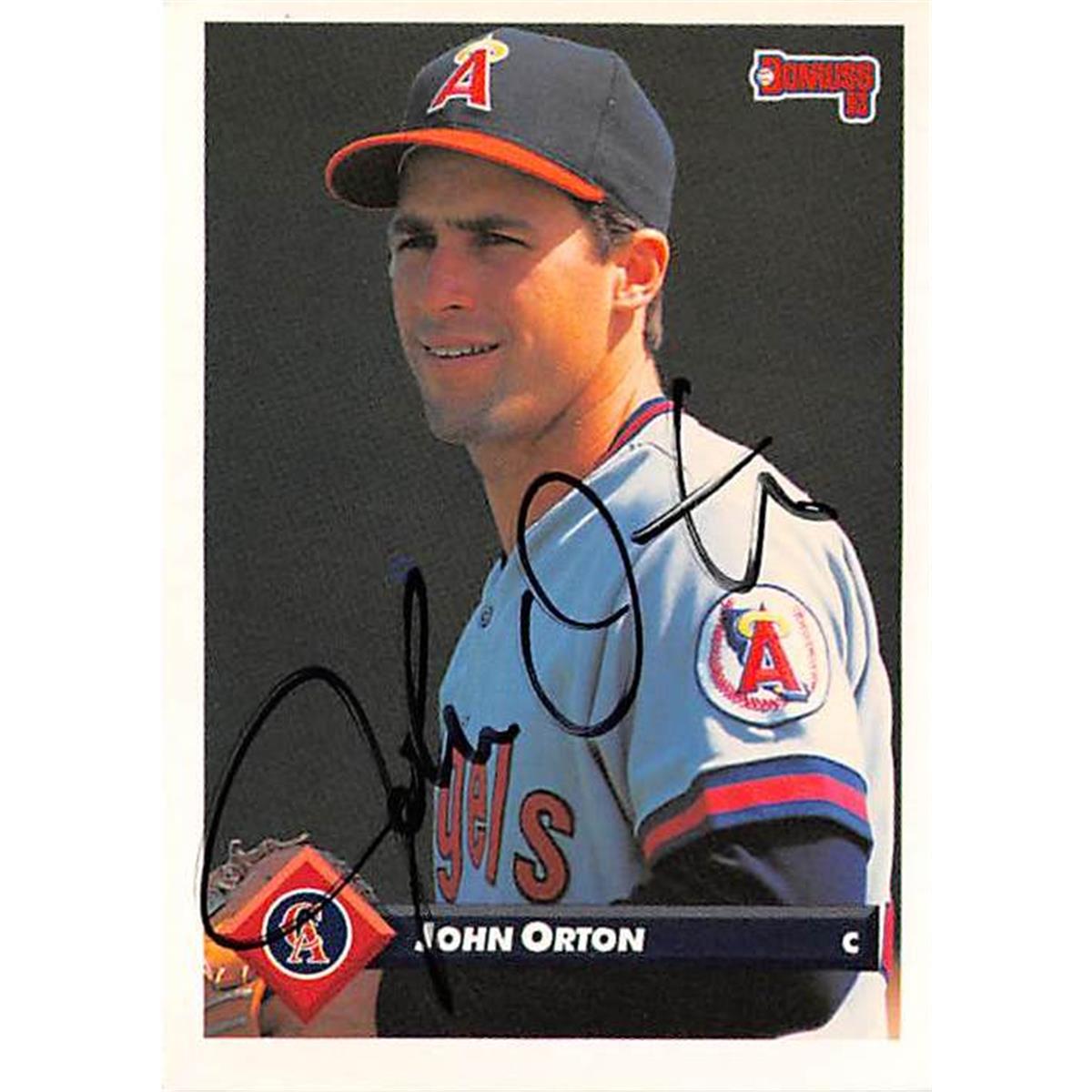 Picture of Autograph Warehouse 366096 John Orton Autographed Baseball Card - 1993 Donruss No. 431