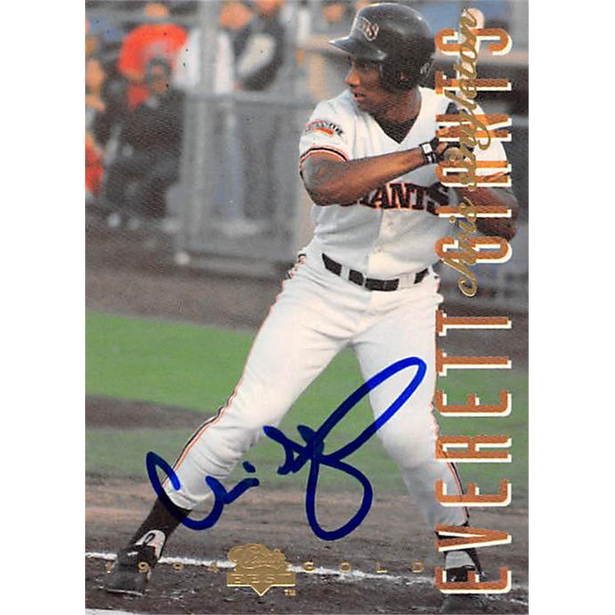 Picture of Autograph Warehouse 366522 Chris Singleton Autographed Baseball Card - 1994 Classic Best Gold Minor League Rookie No. 63