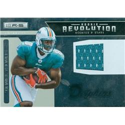 409293 Daniel Thomas Player Worn Jersey Patch Football Card - 2011 Panini Rookies & Stars Revolution No. 2 Le 10-249