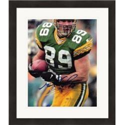 Picture of Autograph Warehouse 409361 8 x 10 in. Mark Chmura Autographed Matted & Framed Photo - Green Bay Packers Super Bowl Champion No.SC1