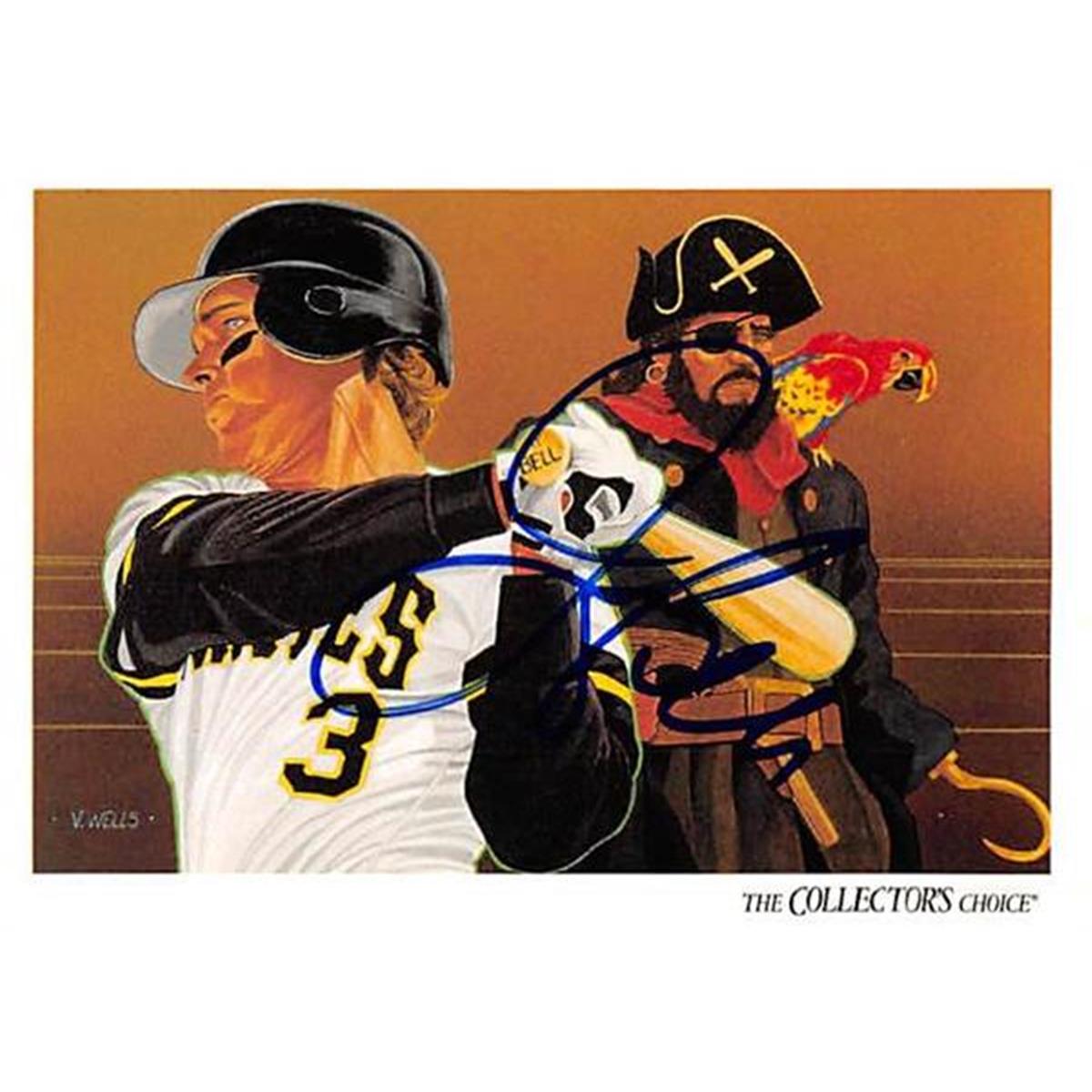 377768 Jay Bell Autographed Baseball Card - Pittsburgh Pirates, SC 1993 Upper Deck Checklist No.830