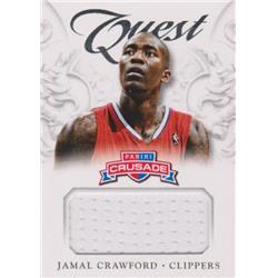 Picture of Autograph Warehouse 388274 Jamal Crawford Player Worn Jersey Patch Basketball Card - Los Angeles Clippers 2013 Panini Crusade Quest No.14