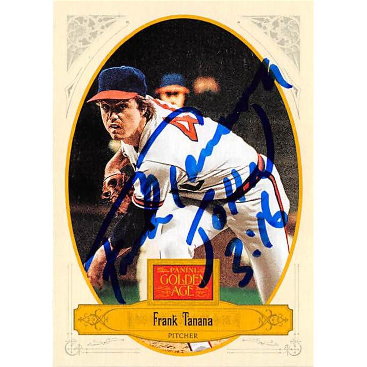 Picture of Autograph Warehouse 366306 Frank Tanana Autographed Baseball Card - California Angels 2012 Golden Age No.120