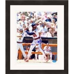 409775 8 x 10 in. Devon White Autographed Matted & Framed Photo - California Angels