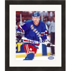 Picture of Autograph Warehouse 409704 8 x 10 in. Ulf Samuelsson Autographed Matted & Framed Photo - New York Rangers