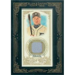 Picture of Autograph Warehouse 409265 Jhonny Peralta Player Worn Jersey Patch Baseball Card - 2012 Topps Allen & Ginters-AGRJP