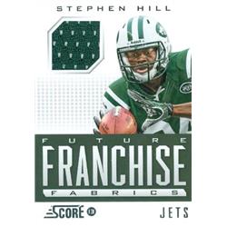 Picture of Autograph Warehouse 409313 Stephen Hill Player Worn Jersey Patch Football Card - 2013 Panini Score Future Franchise Fabrics Rookie-FRSH