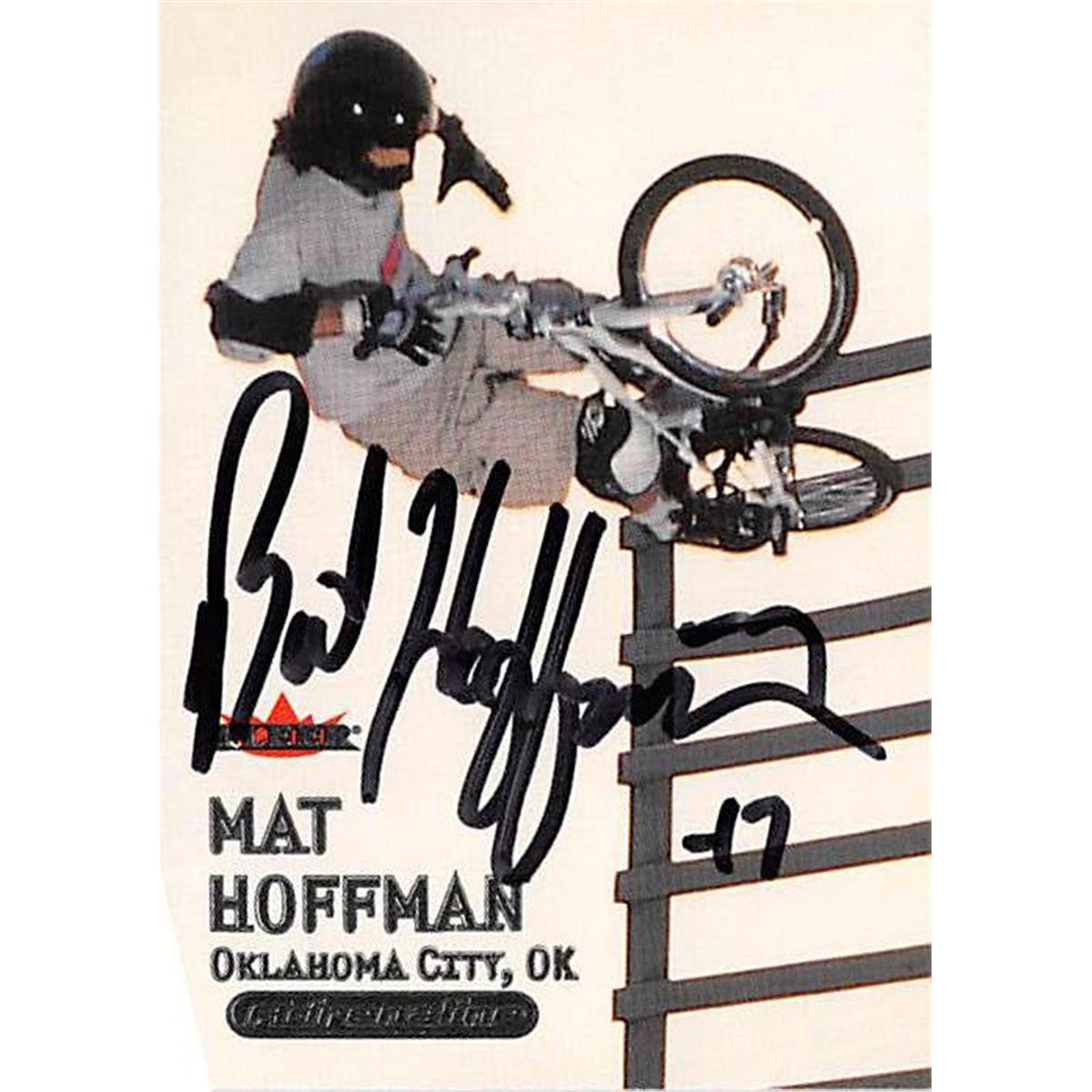 Picture of Autograph Warehouse 366739 Mat Hoffman Autographed Trading Card - 2002 Fleer Adrenaline-72