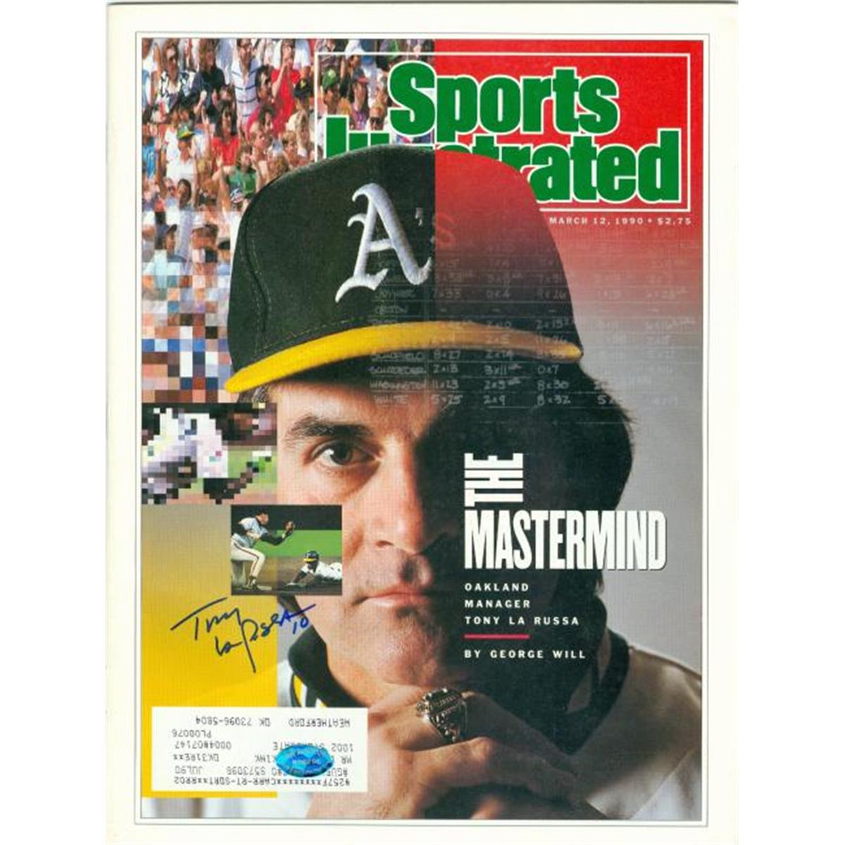 Picture of Autograph Warehouse 376916 Tony Larussa Autographed Magazine
