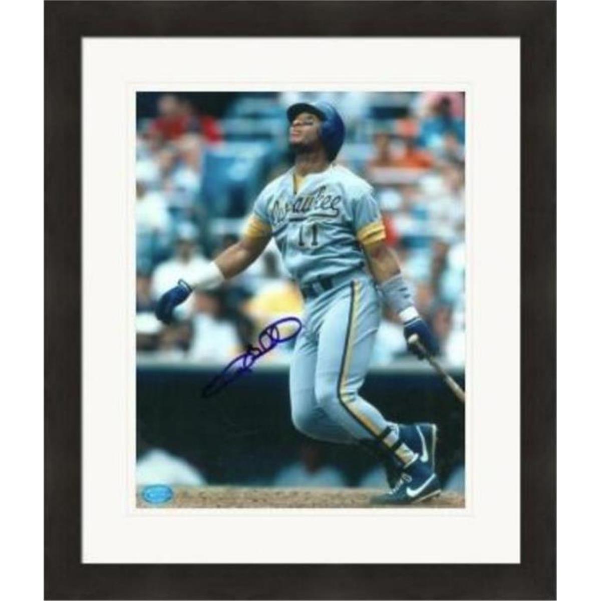 409702 8 x 10 in. Gary Sheffield Autographed - 1 Matted & Framed Photo