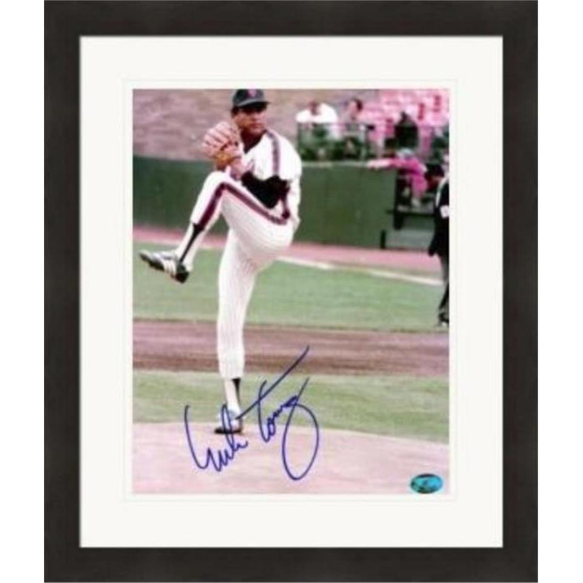 409729 8 x 10 in. Mike Torrez Autographed - 2 Matted & Framed Photo