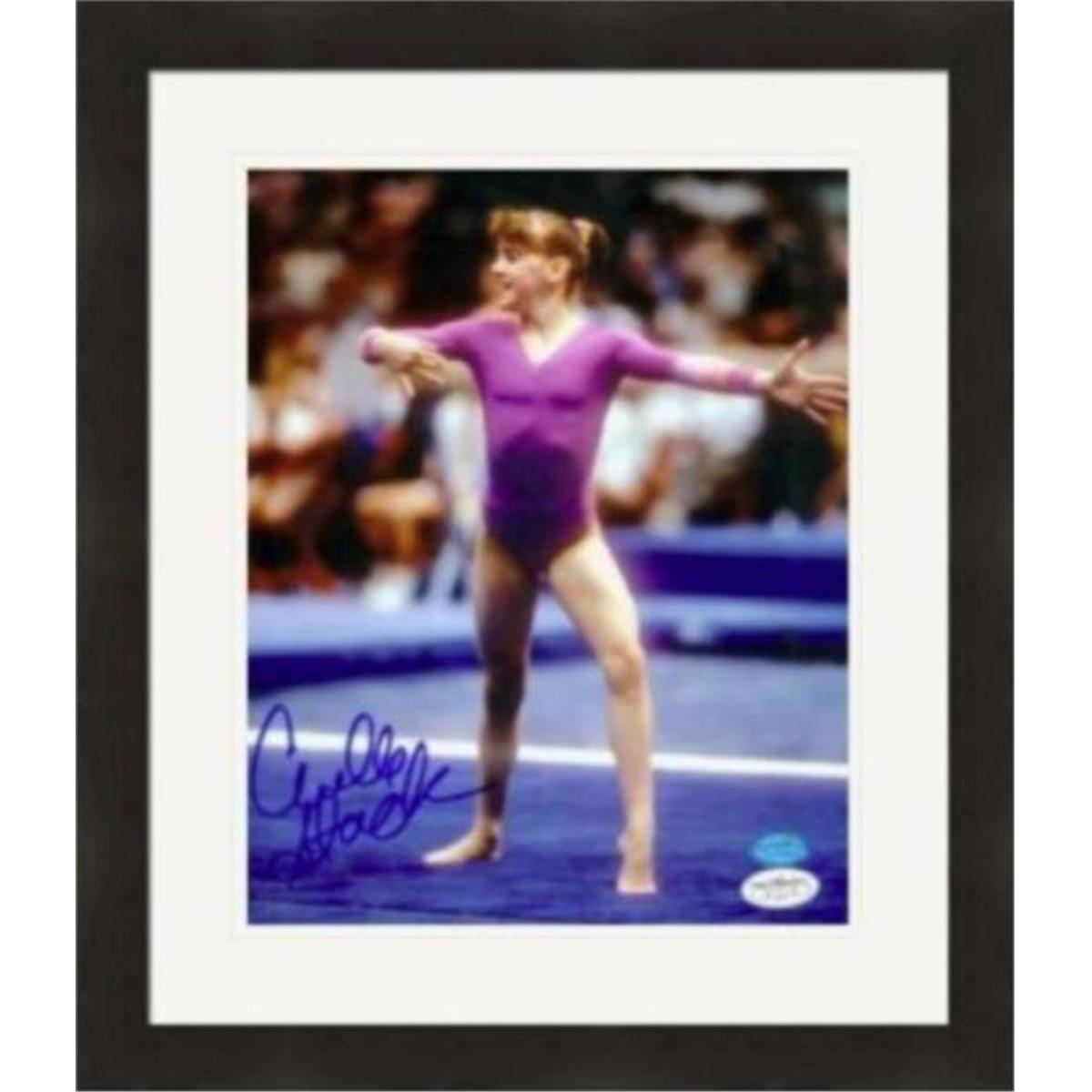 409900 8 x 10 in. Chelle Stack Autographed JSA Matted & Framed Photo