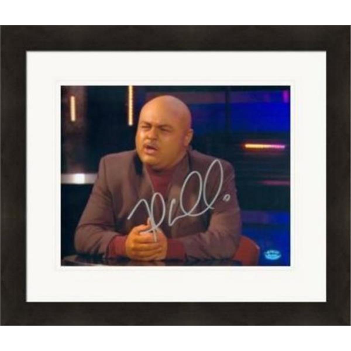 398748 8 x 10 in. Frank Caliendo Autographed - 6 Matted & Framed Photo