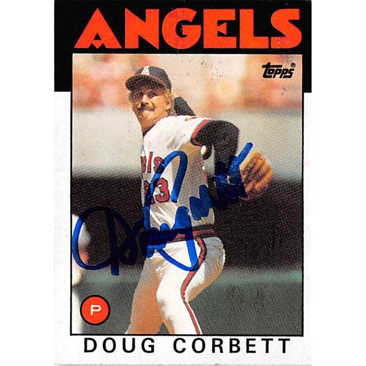 Picture of Autograph Warehouse 365628 Doug Corbett Autographed Baseball Card - 1986 Topps-234