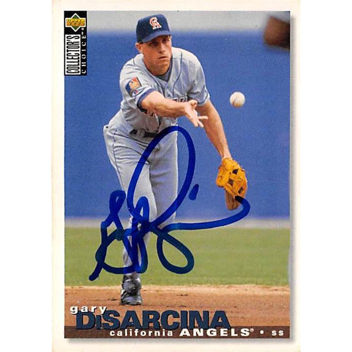 365705 Gary Disarcina Autographed Baseball Card - 1995 Upper Deck-97