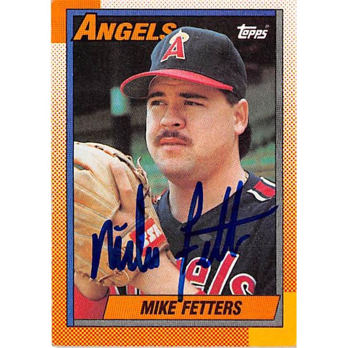 Picture of Autograph Warehouse 365770 Mike Fetters Autographed Baseball Card - 1990 Topps-14