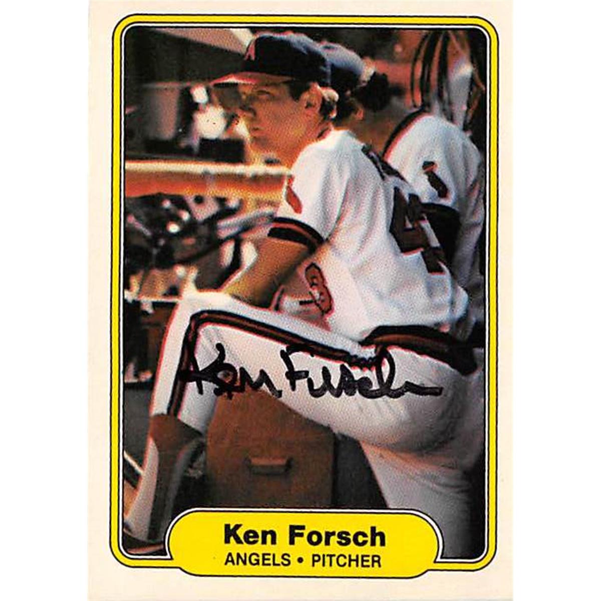 Picture of Autograph Warehouse 365799 Ken Forsch Autographed Baseball Card - 1982 Fleer-459