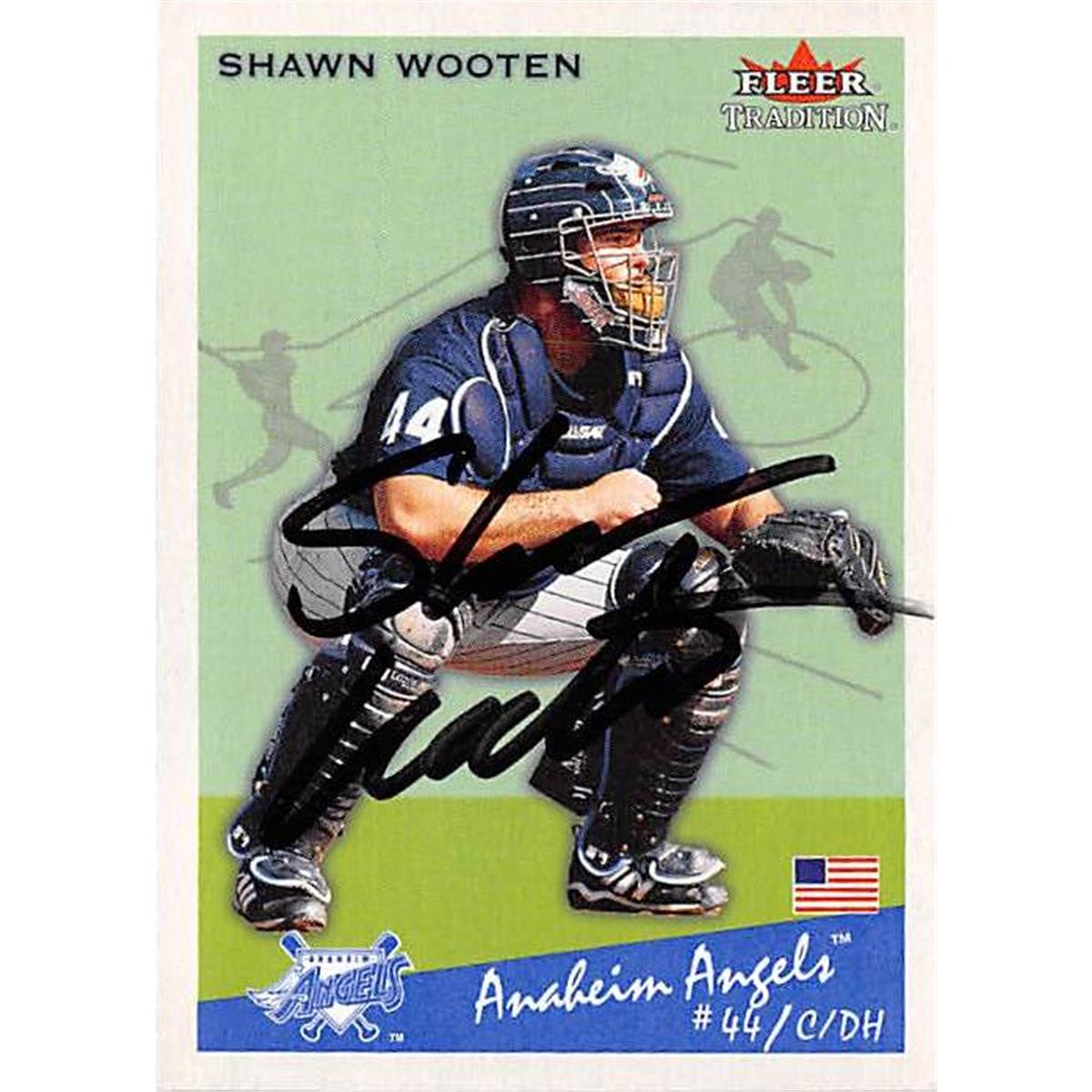 Picture of Autograph Warehouse 366371 Shawn Wooten Autographed Baseball Card - 2002 Fleer Tradition-236