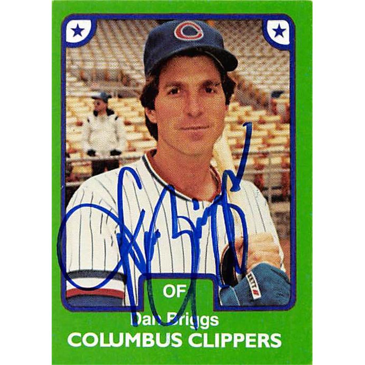 Picture of Autograph Warehouse 366435 Dan Briggs Autographed Baseball Card - 1984 TCMA-30