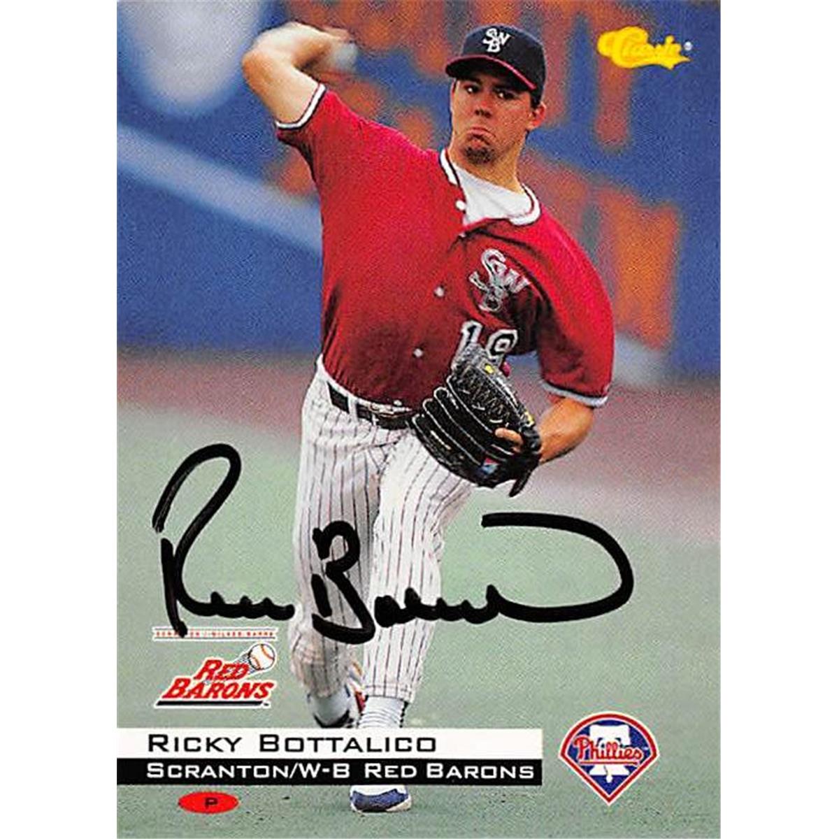 Picture of Autograph Warehouse 366480 Ricky Bottalico Autographed Baseball Card - 1994 Classic Minor League Rookie-22