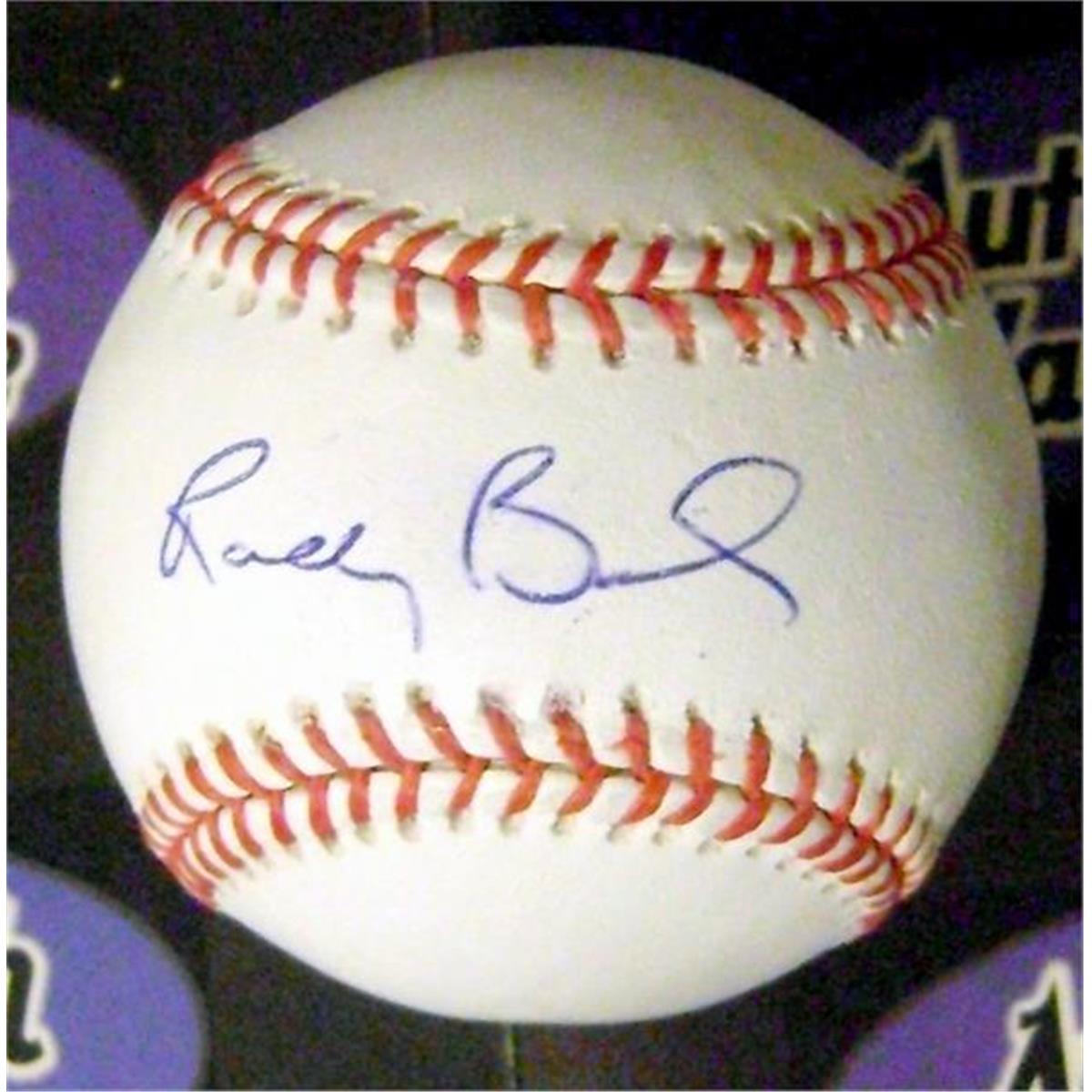 366768 Randy Bush Autographed Baseball