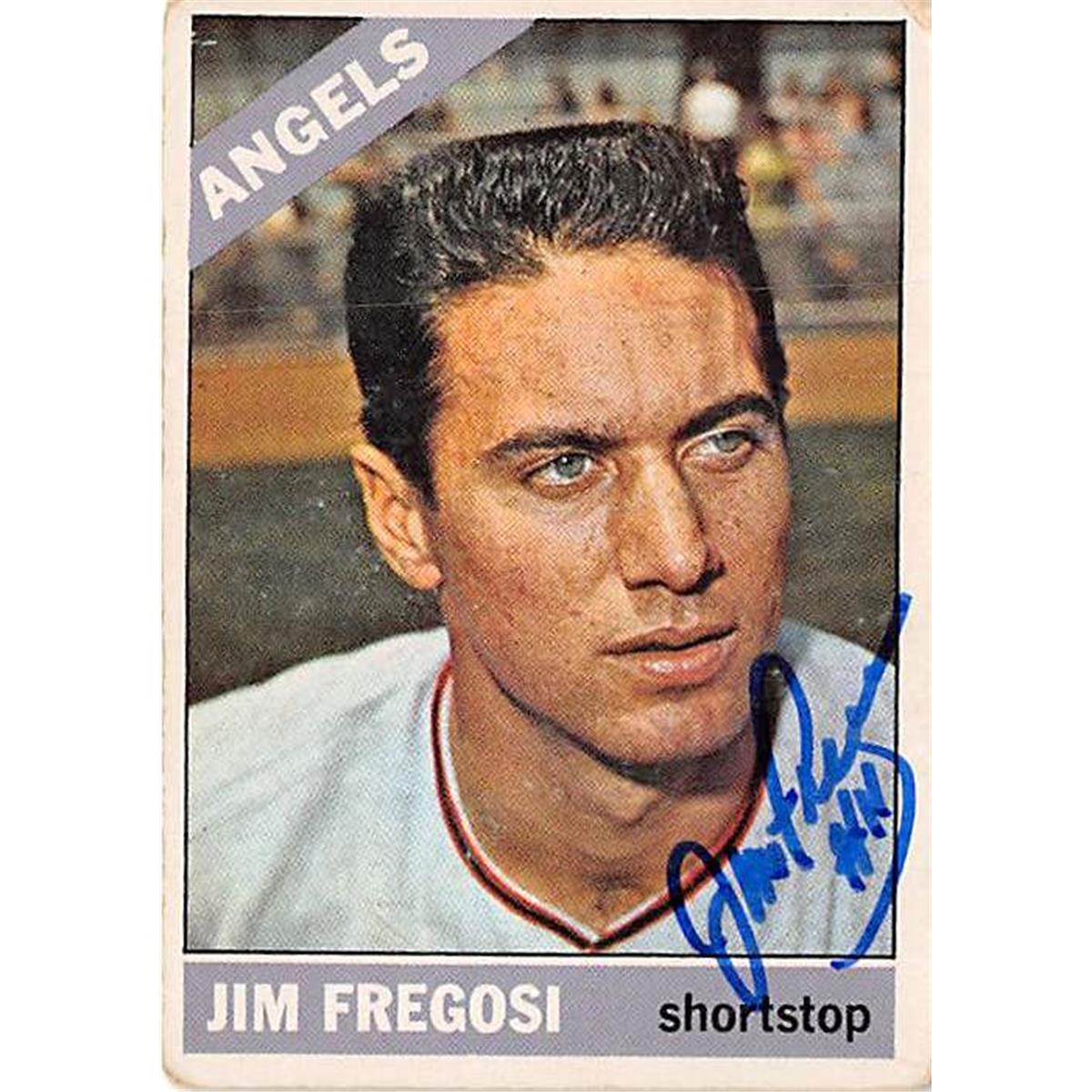 Picture of Autograph Warehouse 365782 Jim Fregosi Autographed Baseball Card - 1966 Topps-5