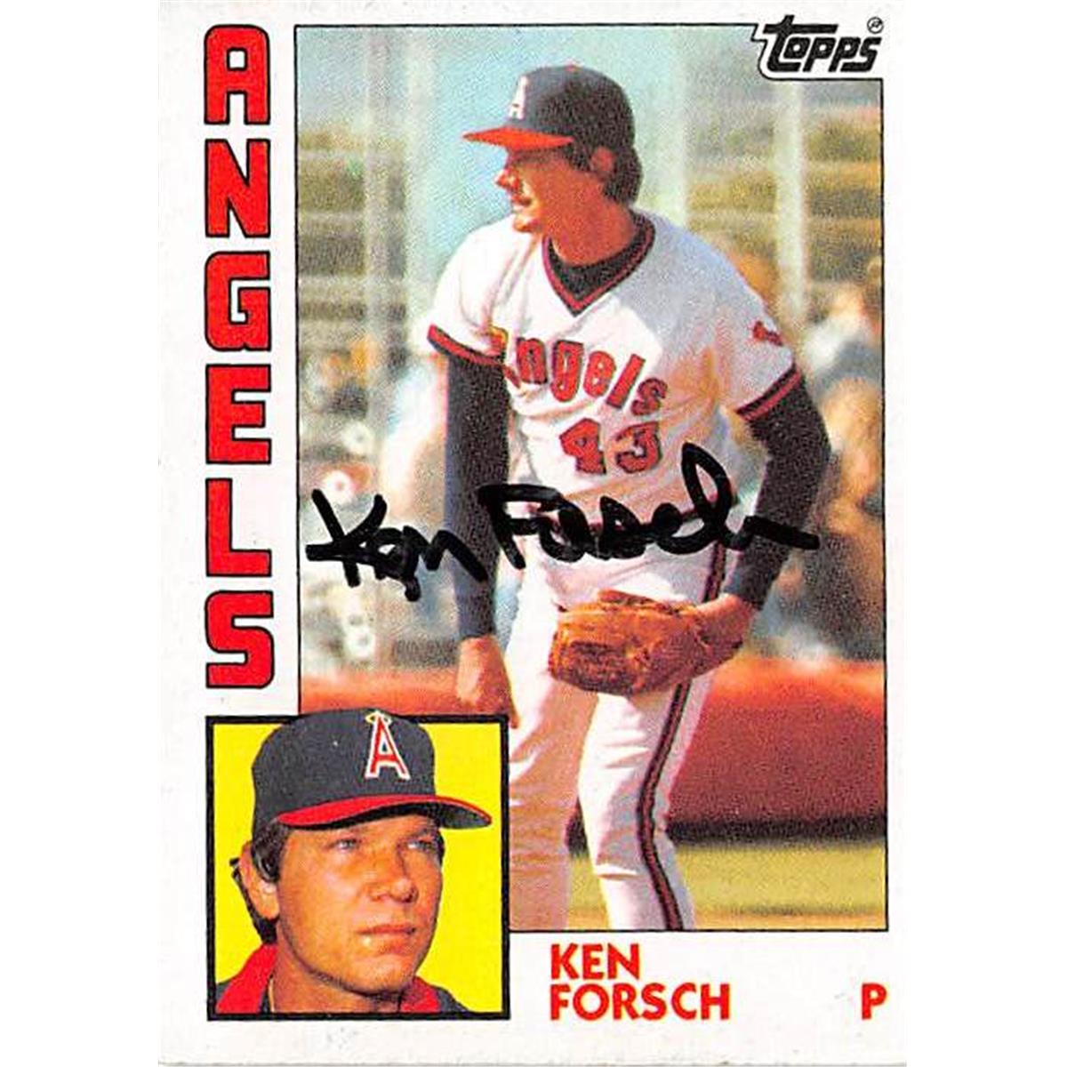 Picture of Autograph Warehouse 365800 Ken Forsch Autographed Baseball Card - 1984 Topps-765
