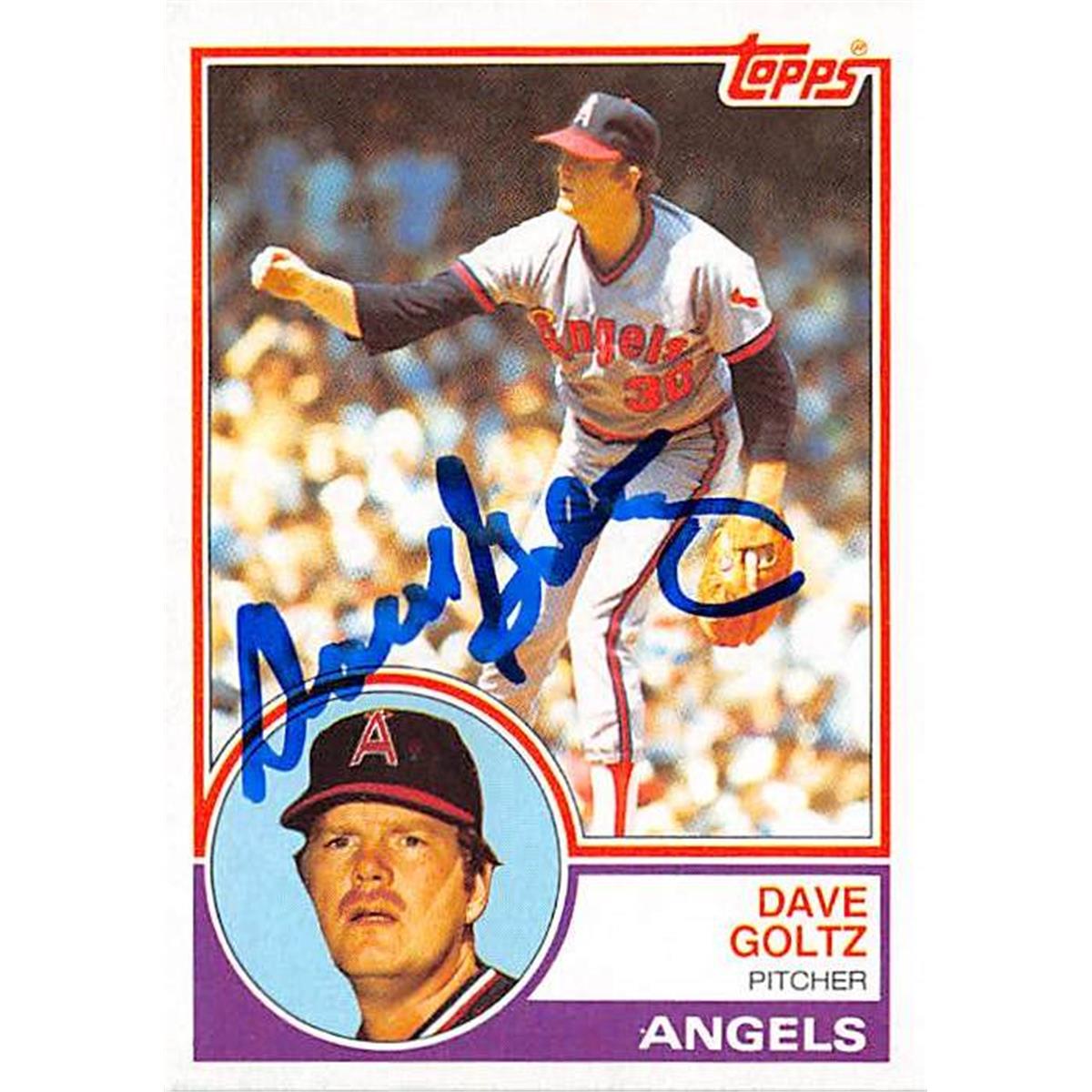 Picture of Autograph Warehouse 365850 Dave Goltz Autographed Baseball Card - 1983 Topps-468