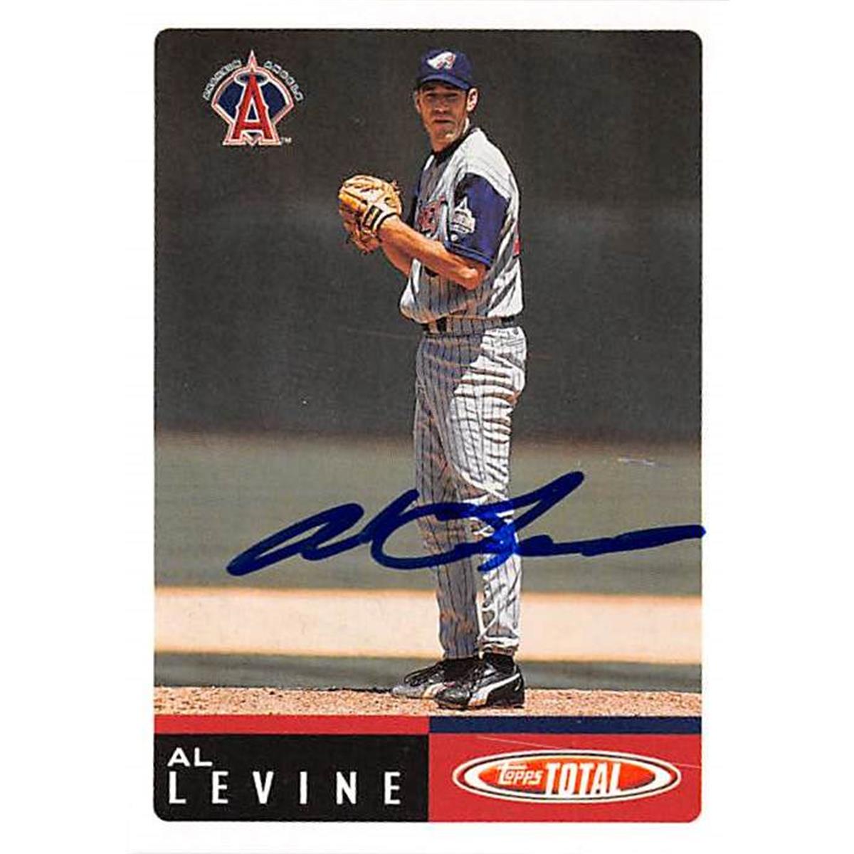 Picture of Autograph Warehouse 365976 Al Levine Autographed Baseball Card - 2002 Topps Total-946