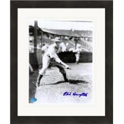 408961 8 x 10 in. Phil Haugstad Autographed Matted & Framed Photo - Brooklyn Dodgers
