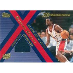 Picture of Autograph Warehouse 409212 Cuttino Mobley Player Worn Jersey Patch Basketball Card - Houston Rockets 2001 Topps Xpectations Class Challenge No.CCCM