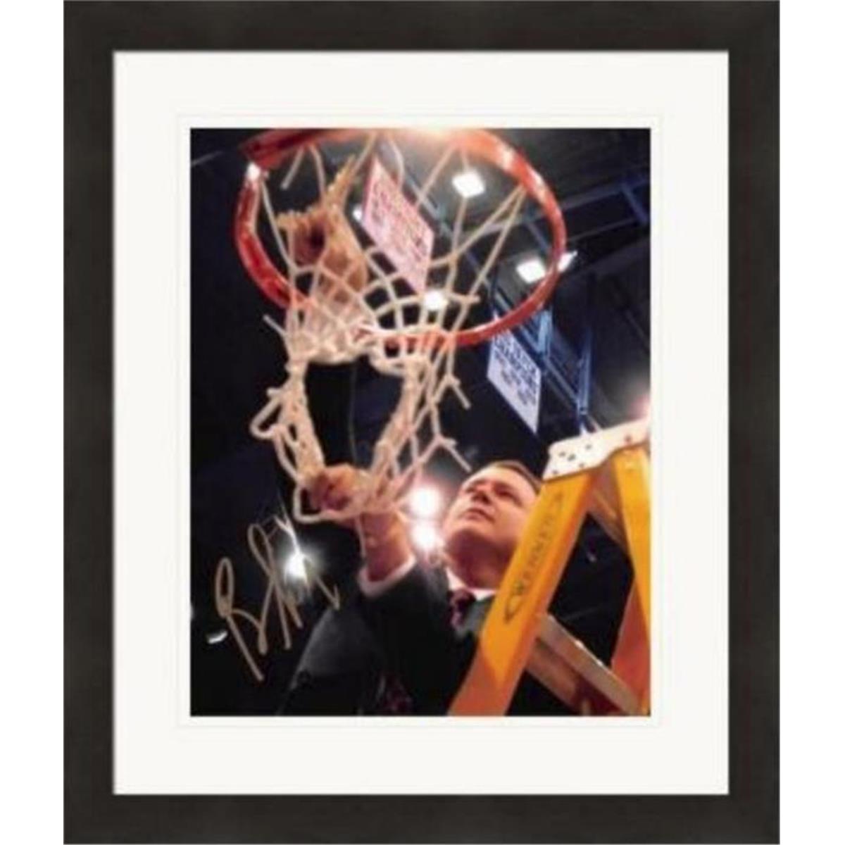Picture of Autograph Warehouse 409356 8 x 10 in. Bill Self Autographed Matted & Framed Photo - Kansas Jayhawks Coach No.SC5