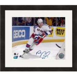 Picture of Autograph Warehouse 409947 8 x 10 in. Petr Prucha Autographed Matted & Framed Photo - New York Rangers No.2