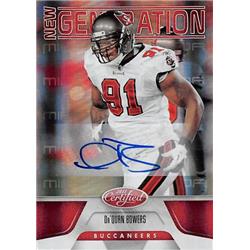 Picture of Autograph Warehouse 377215 Da Quan Bowers Autographed Football Card - Clemson&#44; Tampa Bay Buccaneers 2011 Panini New Generation No.171 Rookie LE 171-250