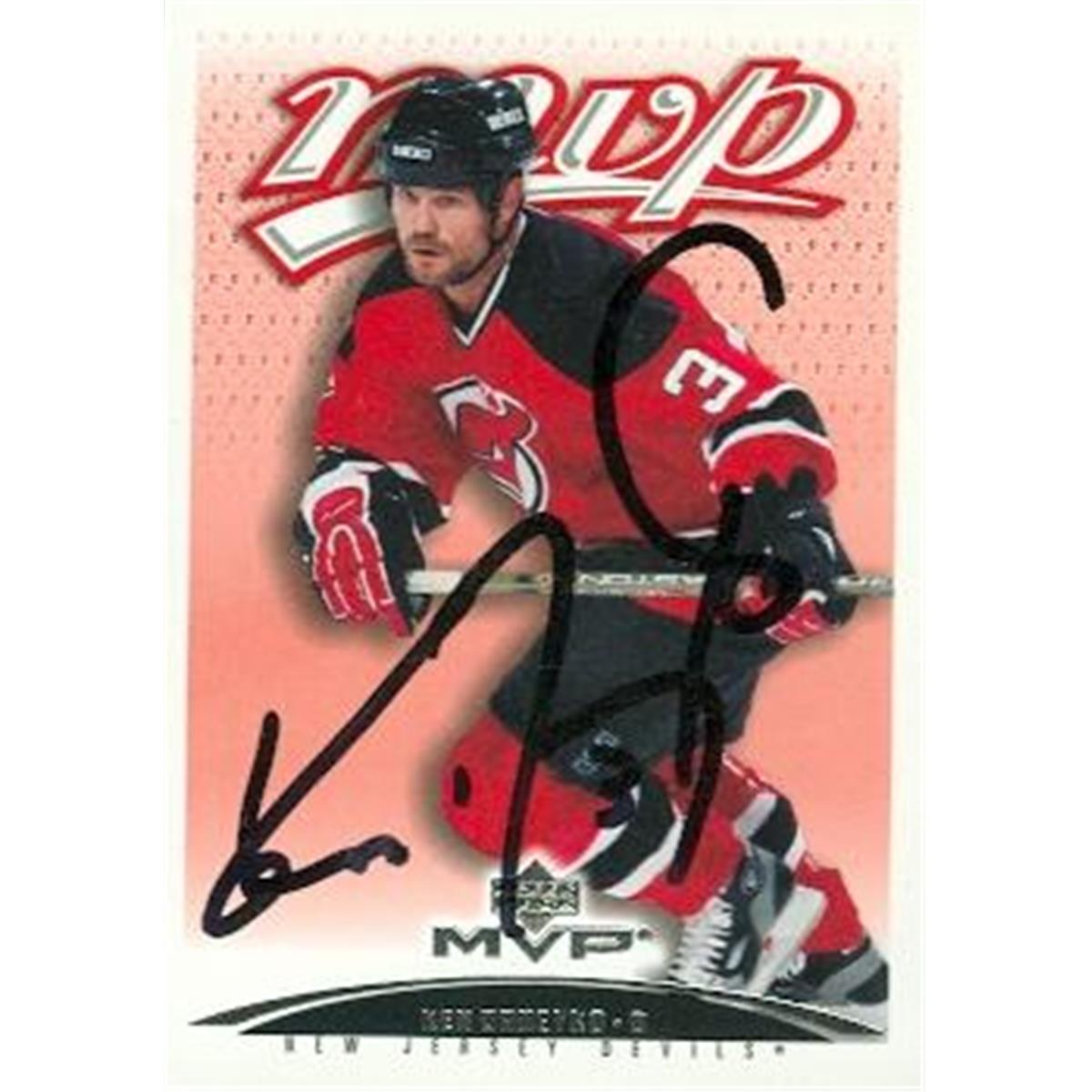 Picture of Autograph Warehouse 377676 Ken Daneyko Autographed Hockey Card - New Jersey Devils Stanley Cup Hero 2003 Upper Deck MVP No.262
