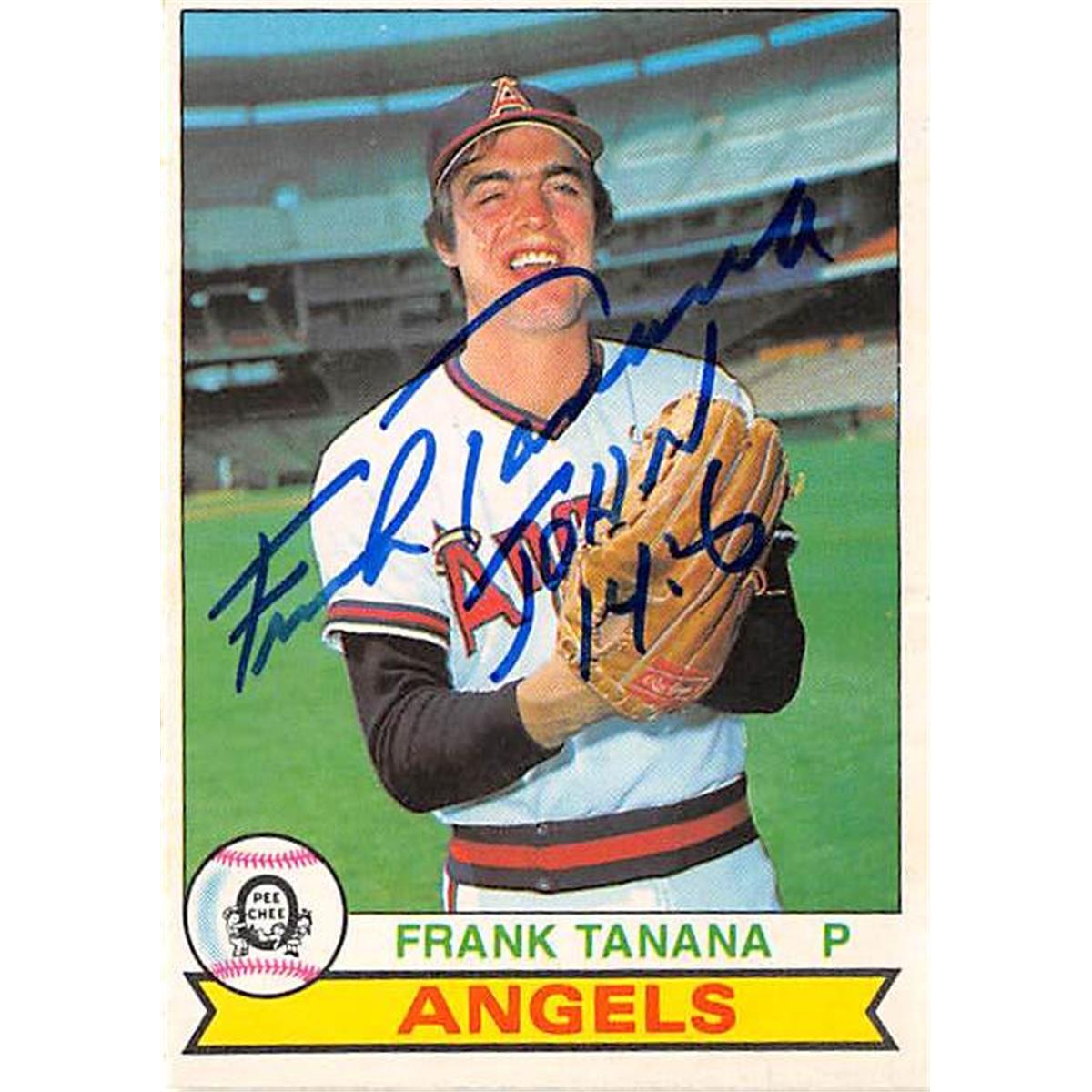 Picture of Autograph Warehouse 366310 Frank Tanana Autographed Baseball Card - California Angels 1979 O Pee Chee No.274