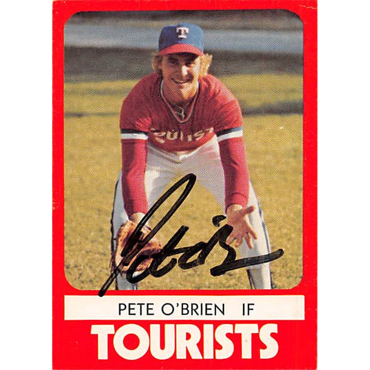 Picture of Autograph Warehouse 366453 Pete O Brien Autographed Baseball Card - Minor League, Ashville Tourists 1980 TCMA No.13
