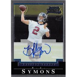 Picture of Autograph Warehouse 366572 B.J. Symons Autographed Football Card - Houston Texans 2004 Bowman Chrome No.234 Rookie
