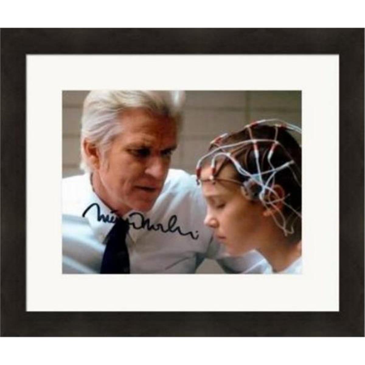 8 x 10 in. Matthew Modine Autographed Matted & Framed Photo - Stranger Things No.SC7