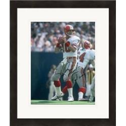 Picture of Autograph Warehouse 388241 8 x 10 in. Steve Bartkowski Autographed Matted & Framed Photo - Atlanta Falcons QB No.3