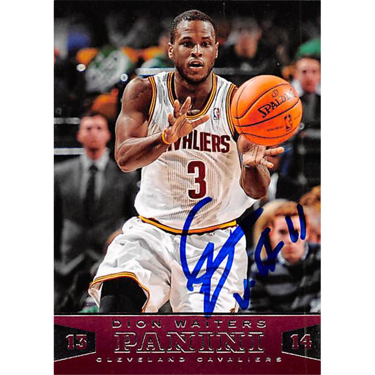 Picture of Autograph Warehouse 388463 Dion Waiters Autographed Basketball Card - 2014 Panini 31