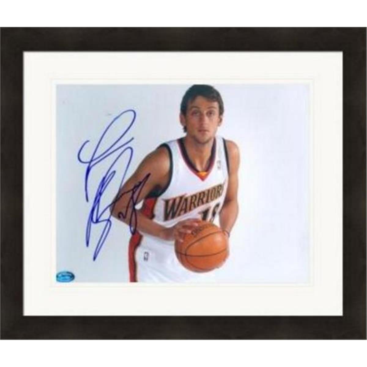 Picture of Autograph Warehouse 388621 8 x10 in. Marco Belinelli Autographed Photo - Matted & Framed