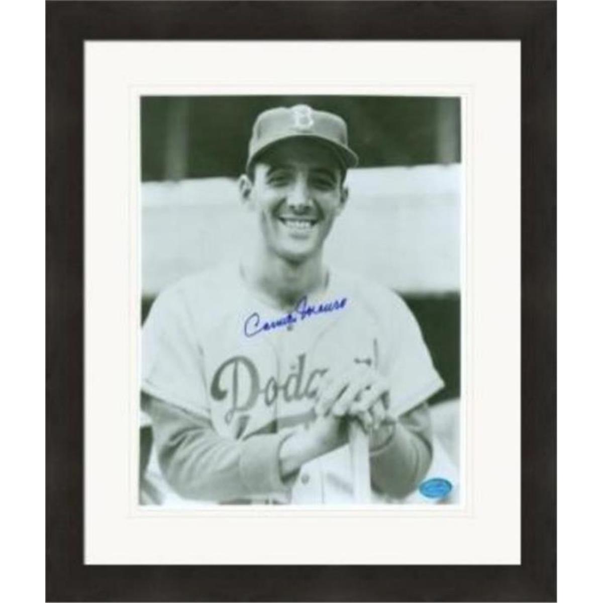 409382 8 x 10 in. Carmen Mauro Autographed Photo - Matted & Framed -  Autograph Warehouse