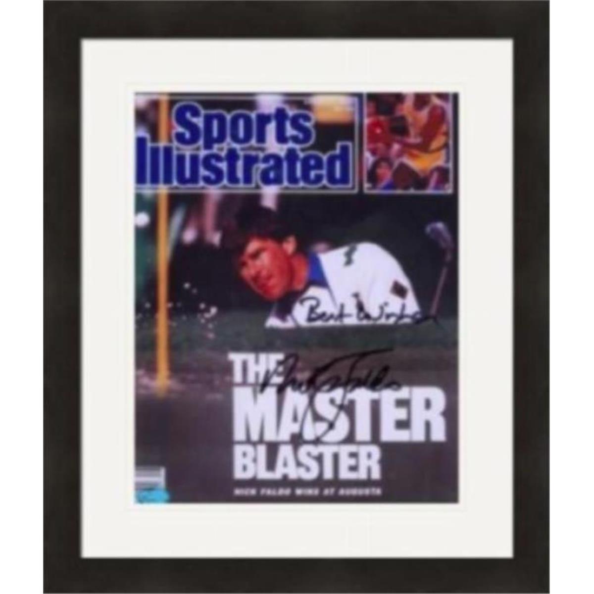 409861 8 x 10 in. Nick Faldo Autographed Photo - Matted & Framed