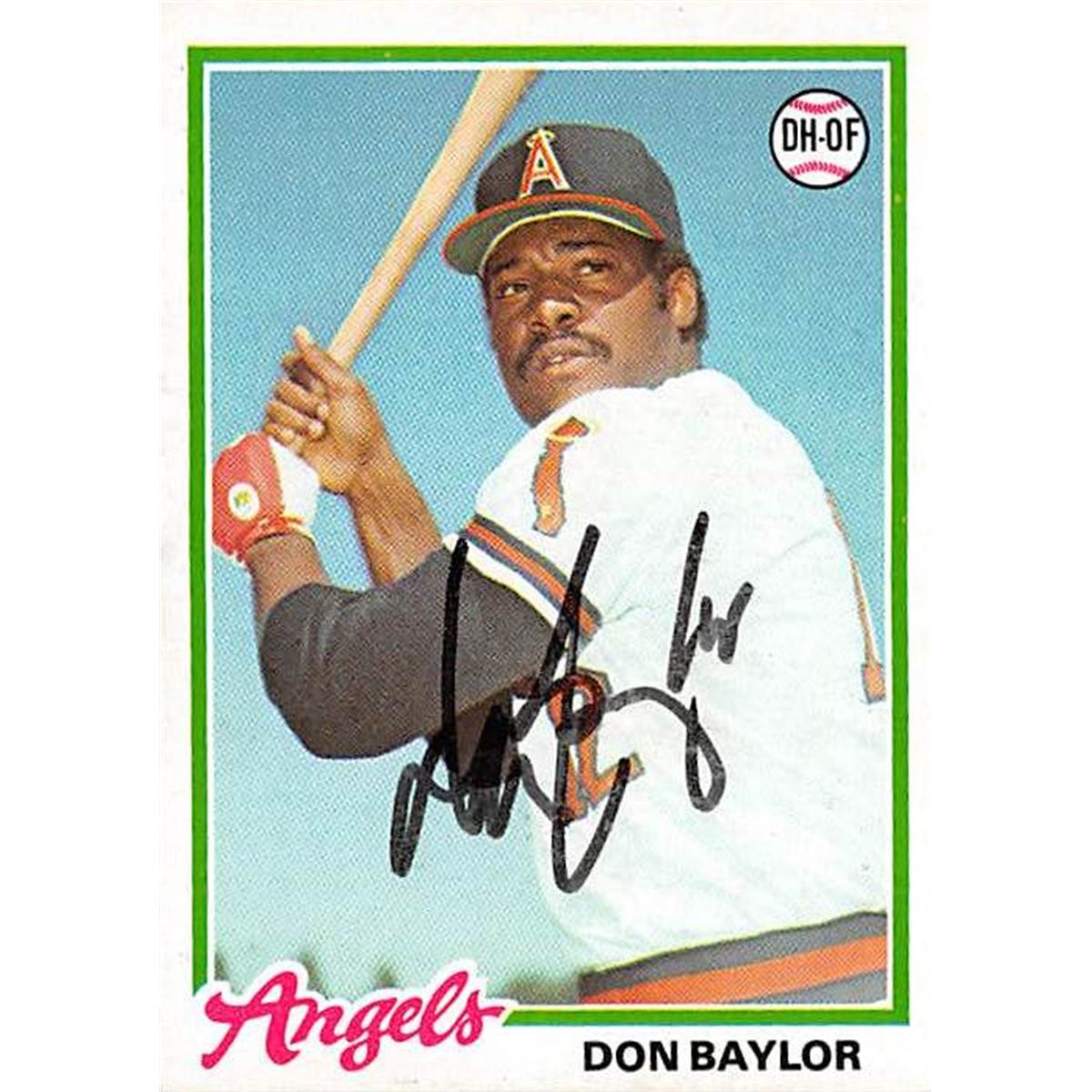 Picture of Autograph Warehouse 365509 Don Baylor Autographed Baseball Card - 1978 Topps 48