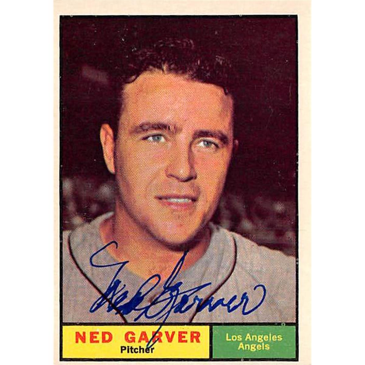 Picture of Autograph Warehouse 365822 Ned Garver Autographed Baseball Card - 1961 Topps 331