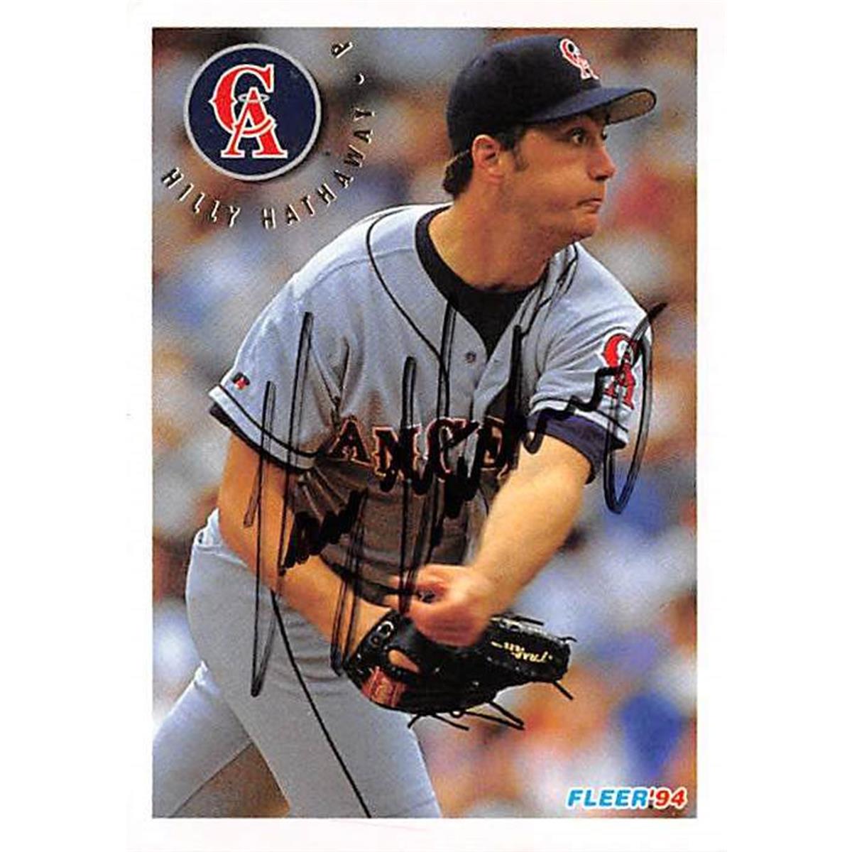 Picture of Autograph Warehouse 365871 Hilly Hathaway Autographed Baseball Card - 1994 Fleer 59