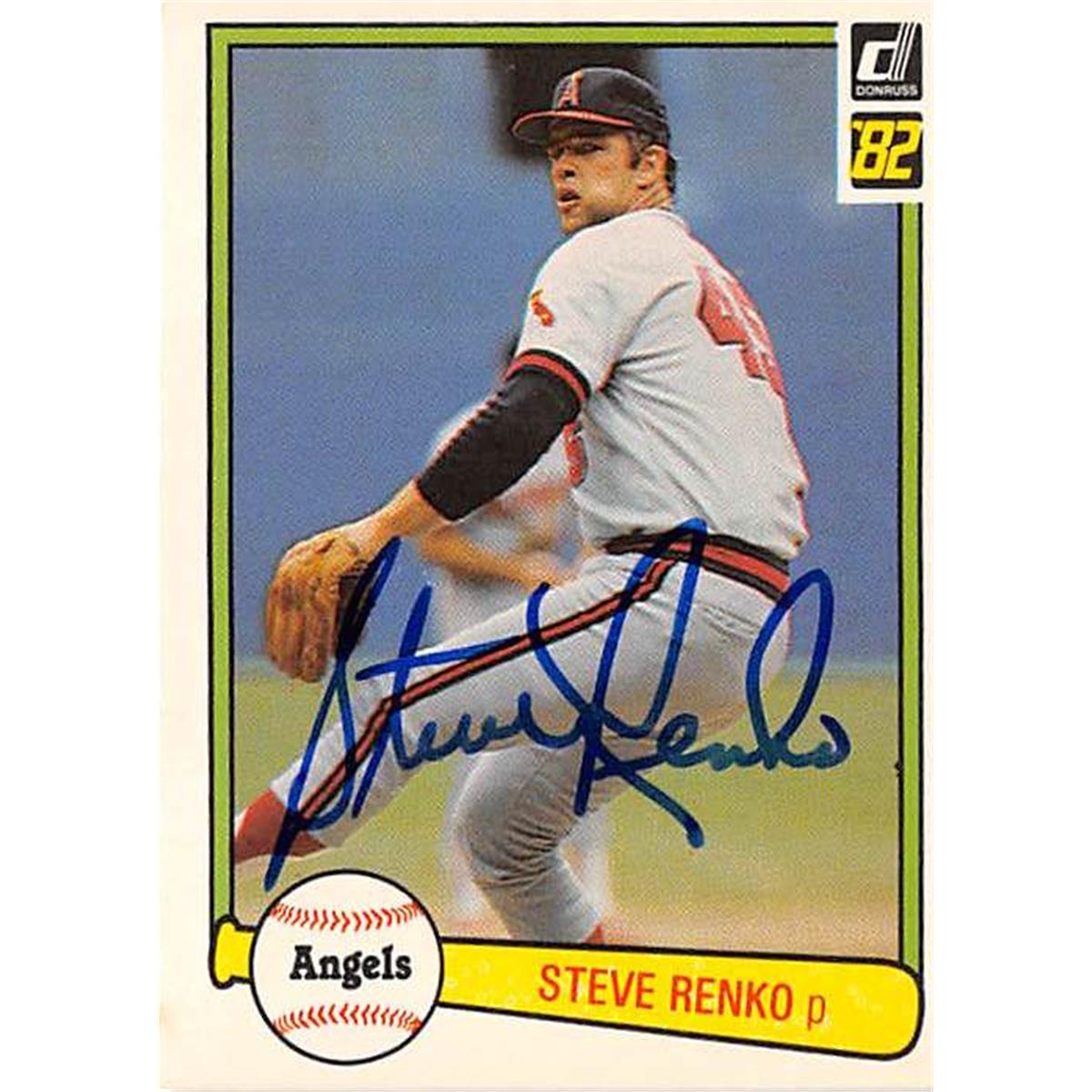 Picture of Autograph Warehouse 366194 Steve Renko Autographed Baseball Card - 1982 Donruss 38