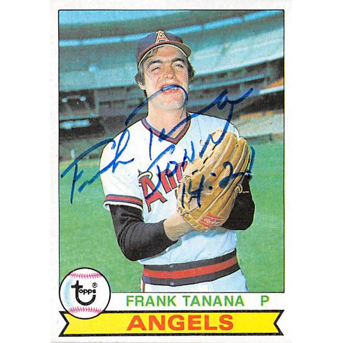 Picture of Autograph Warehouse 366309 Frank Tanana Autographed Baseball Card - 1979 Topps 530